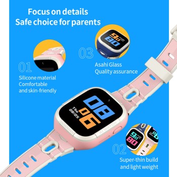 Смарт часовник Xiaomi Mibro Kids Watch Phone P5, Pink