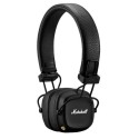 Marshall Major IV Bluetooth - безжични слушалки с микрофон за смартфони и мобилни устройства, Черен