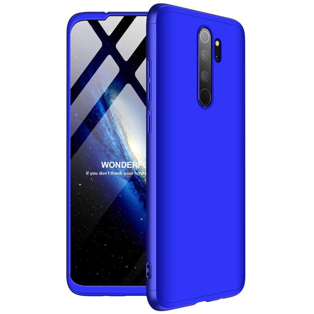 Калъф GKK 360 Protection Case Full Body Cover Xiaomi Redmi Note 8 Pro blue