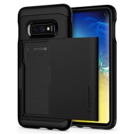 Spigen Slim Armor Cs хибриден кейс с най-висока степен на защита за Samsung Galaxy S10e, Black