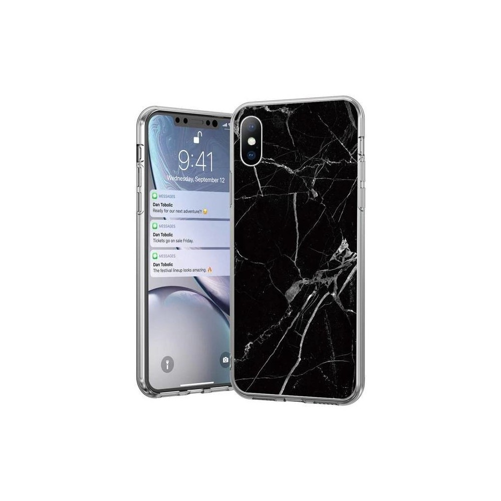 Калъф Wozinsky Marble TPU за iPhone 11 black