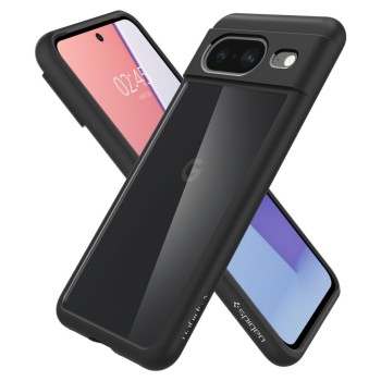 Калъф Spigen Ultra Hybrid за Google Pixel 8, Matte Black