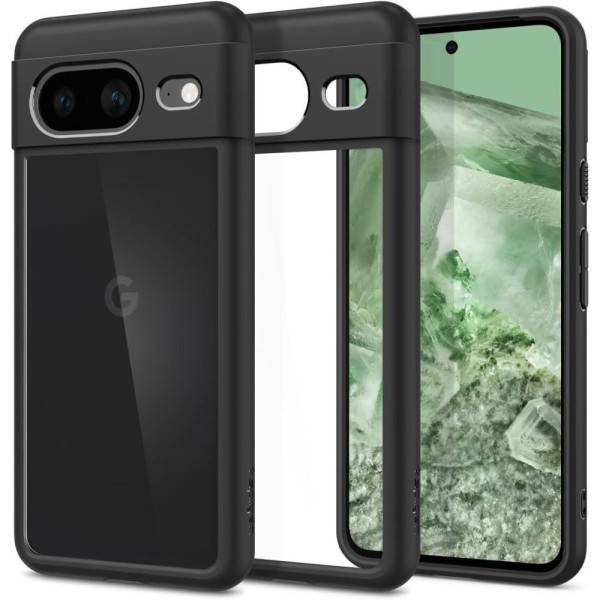 Калъф Spigen Ultra Hybrid за Google Pixel 8, Matte Black