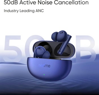 Слушалки Realme Buds Air 5, Truly Wireless in-Ear Earbuds, Bluetooth, Black