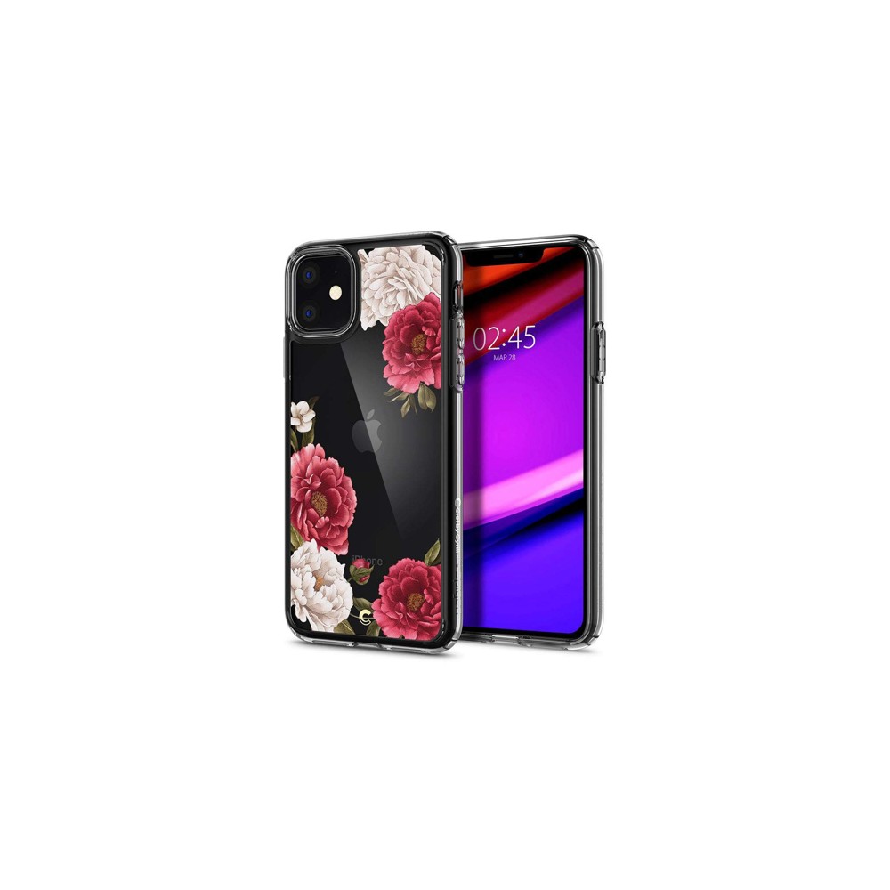 Spigen Ciel дизайнерски удароустойчив кейс за iPhone 11, Red Floral