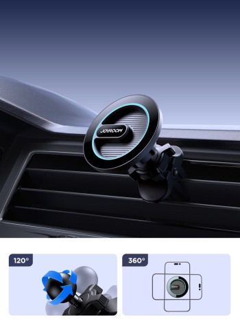 Стойка за кола Joyroom car magnetic (JR-ZS366), air vent, Универсален, Black