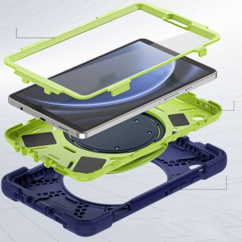Калъф Tech-Protect X-Armor за Samsung Galaxy Tab A9, 8.7" X110 / X115, Navy Lime