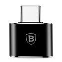 Адаптер Baseus Type-C to USB, Черен