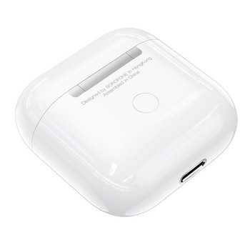 Слушалки Borofone BW02 Plus TWS, True Wireless, Bluetooth, White