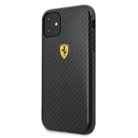 Калъф Ferrari Hardcase FESPCHCN61CBBK iPhone 11 On Track Carbon Effect