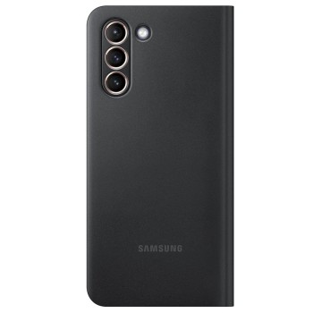 Калъф Samsung LED View Cover EF-NG996PB за Samsung Galaxy S21 Plus, Черен