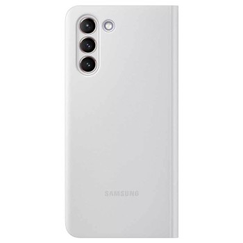 Калъф Smart Clear View Cover EF-ZG996CJE за Samsung Galaxy S21 Plus, Grey