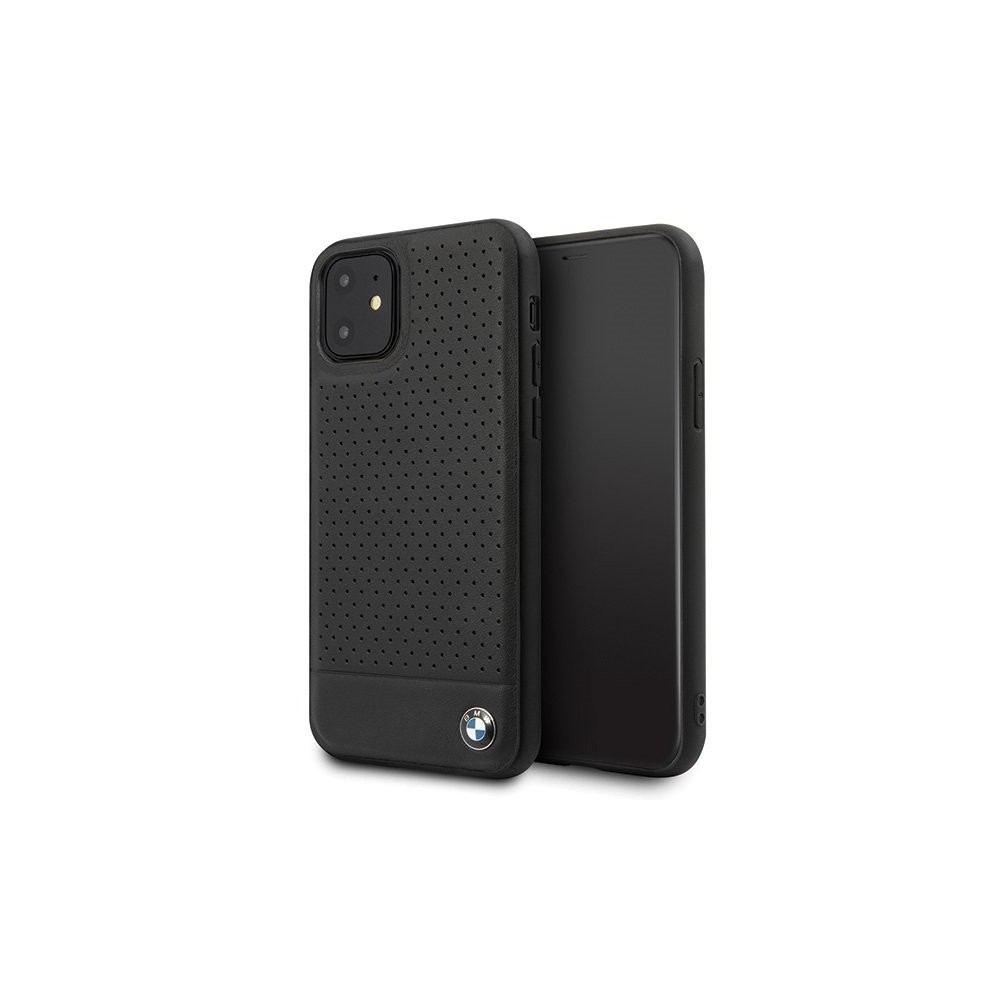 Калъф BMW BMHCN61PEBOBK iPhone 11  Signature Perforated
