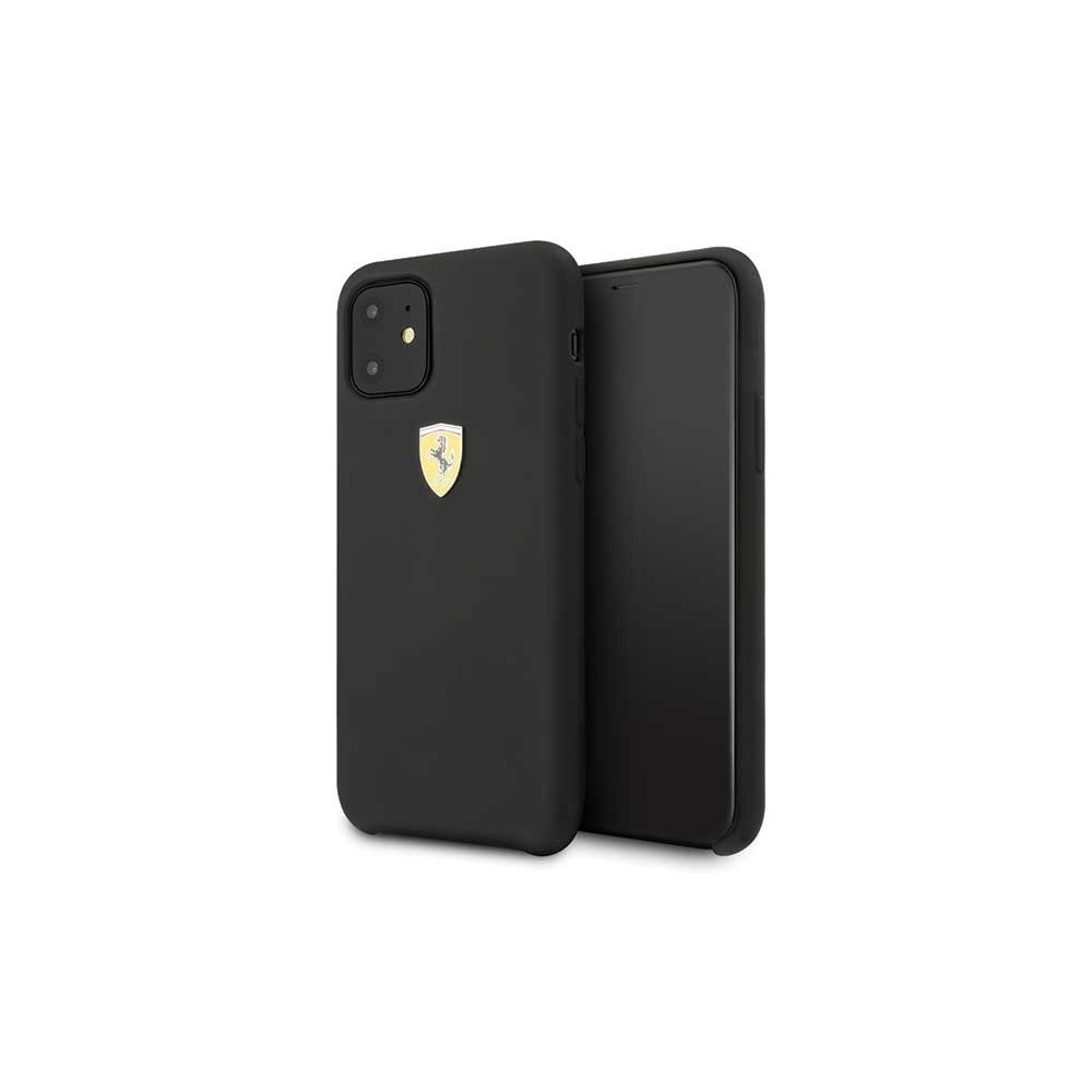 Калъф Ferrari Hardcase FESSIHCN61BK iPhone 11  Silicone