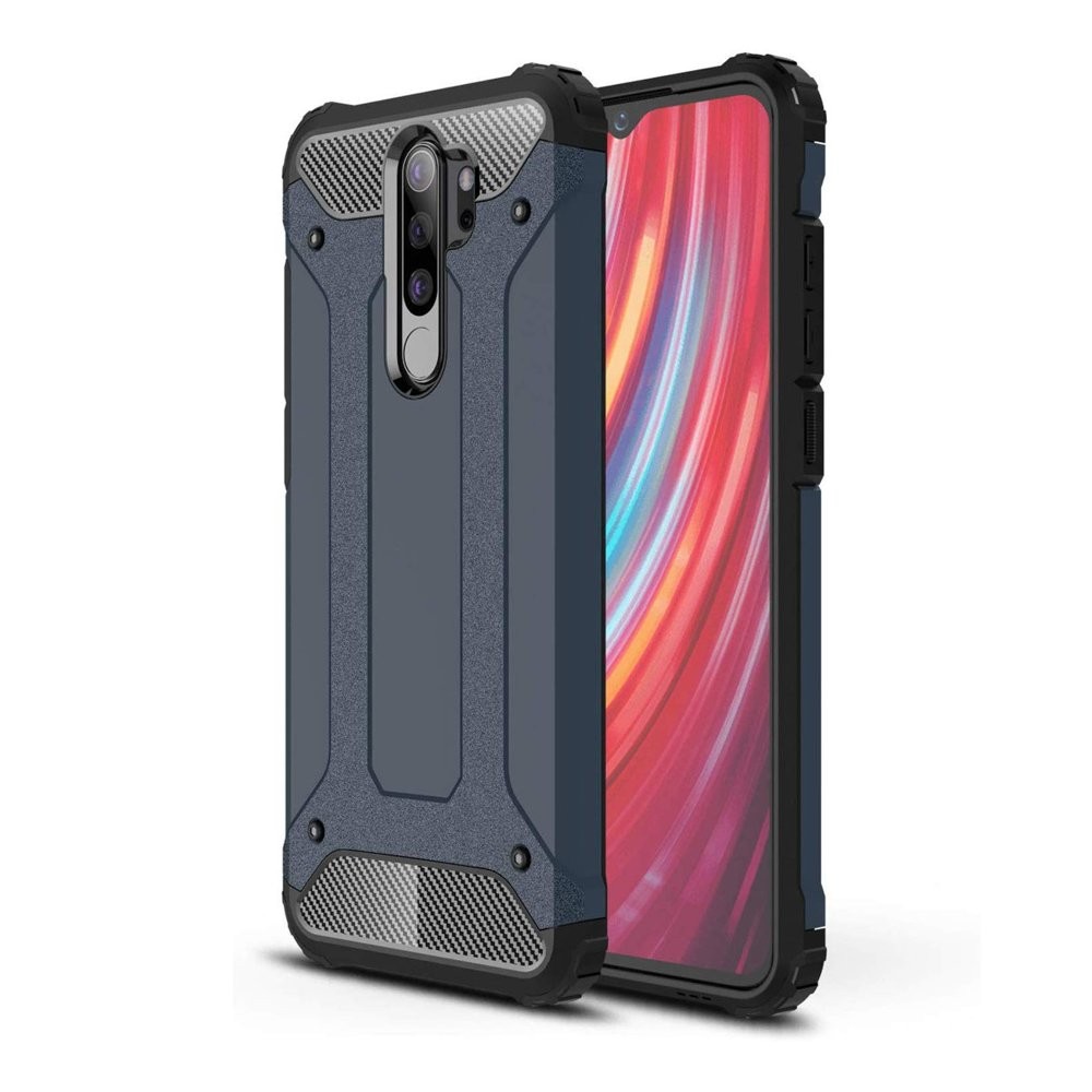 Калъф Hybrid Armor Case за Xiaomi Redmi Note 8 Pro blue