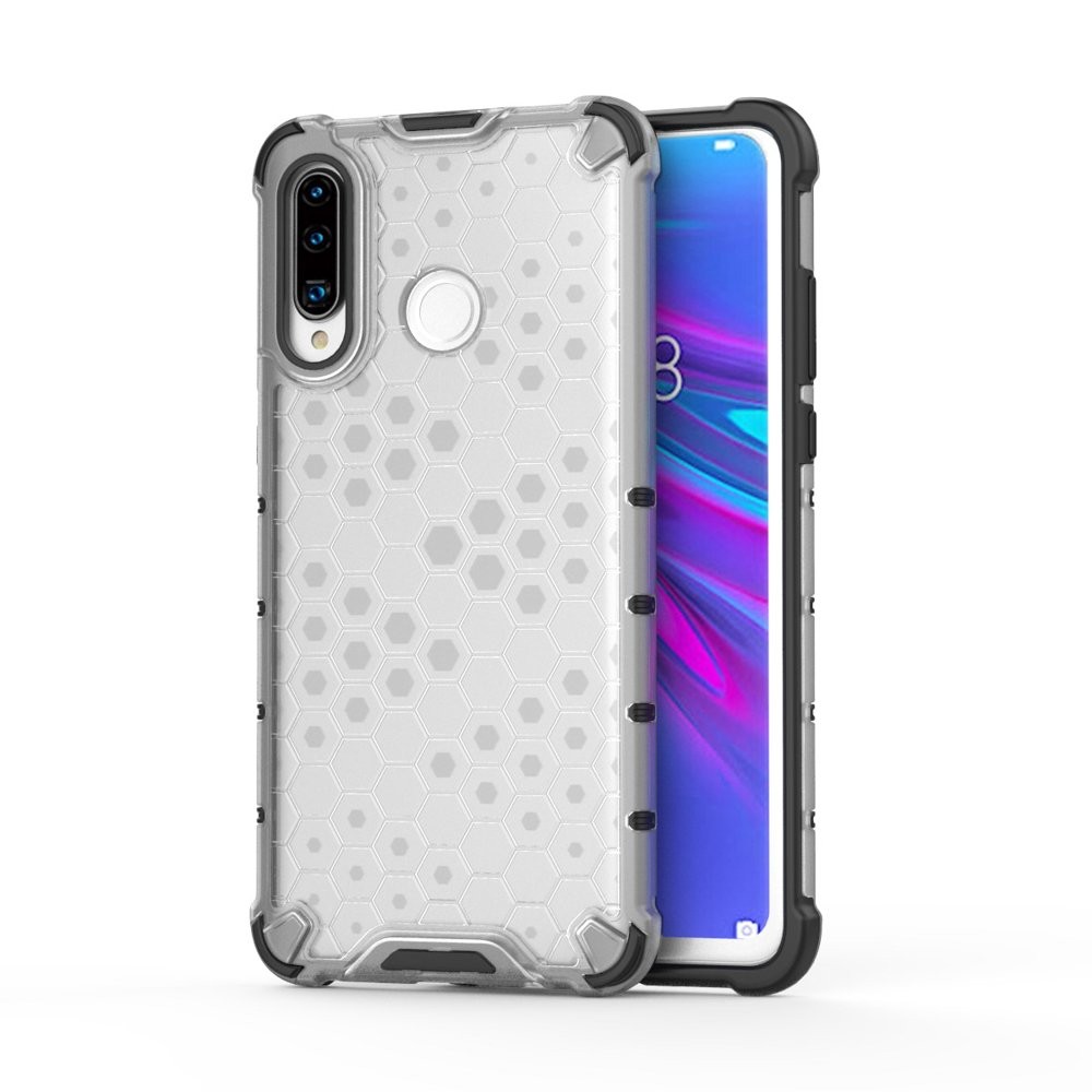 Калъф fixGuard Honeycomb Case armor cover with TPU Bumper for Huawei P30 Lite transparent