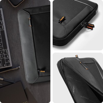 Чанта за лаптоп Spigen Klasdan KD100 Sleeve Laptop, 15-16", Black