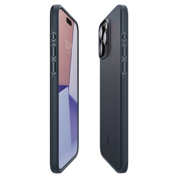 Калъф Spigen Thin Fit за iPhone 15 Pro Max, Metal Slate