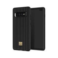 Spigen La Manon Classy дизайнерски удароустойчив кейс за Samsung Galaxy S10+ Plus, Black