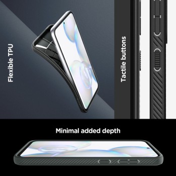 Калъф Spigen Liquid Air за Samsung Galaxy S23 FE, Matte Black