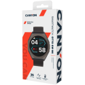 Смарт часовник Canyon Otto, 45 мм, черен - CNS-SW86BB