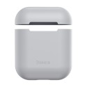 Калъф Baseus Ultrathin Series Silica Gel за Airpods 1/2, Сив