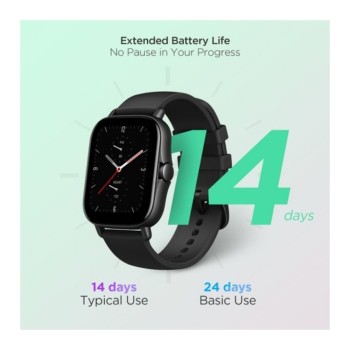 Смарт Часовник Smartwatch Xiaomi Amazfit Watch GTS 2e, Obsidian Black