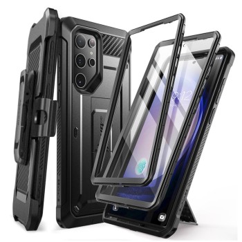 Калъф Supcase Unicorn Beetle Pro, 2-Set За Samsung Galaxy 24 Ultra, Black