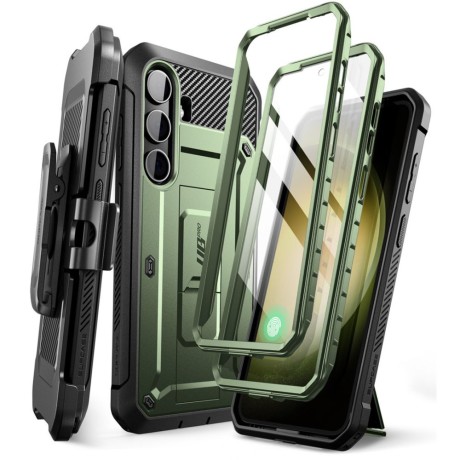 Калъф Supcase Unicorn Beetle Pro, 2-Set За Samsung Galaxy 24, Guldan