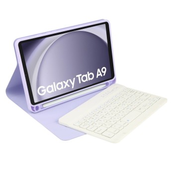 Калъф Tech-Protect Sc Pen + Keyboard за Samsung Galaxy Tab A9, 8.7" X110 / X115, Violet
