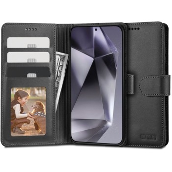Калъф Tech-Protect Wallet За Samsung Galaxy S24 Ultra, Black