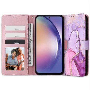 Калъф Tech-Protect Wallet За Samsung Galaxy A25 5G, Marble