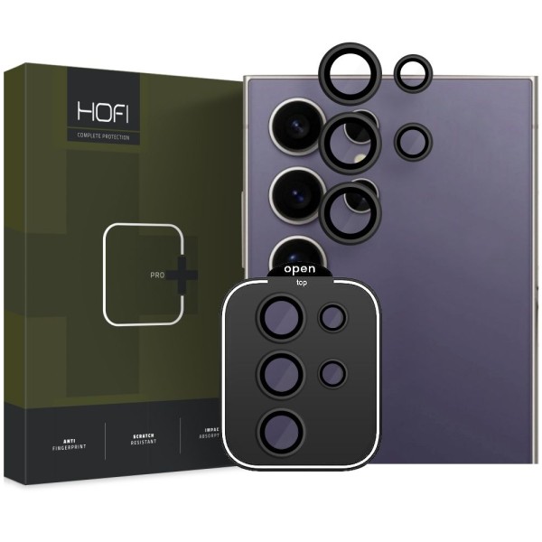 Протектор за камера Hofi Camring Pro+ за Samsung Galaxy S24 Ultra, Black