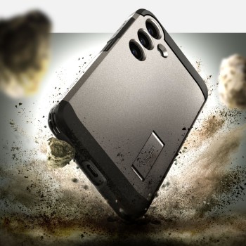 Калъф Spigen Tough Armor За Samsung Galaxy S24, Gun Metal