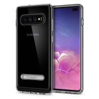 Spigen Ultra Hybrid хибриден кейс с най-висока степен на защита за Samsung Galaxy S10+ Plus, Crystal Clear