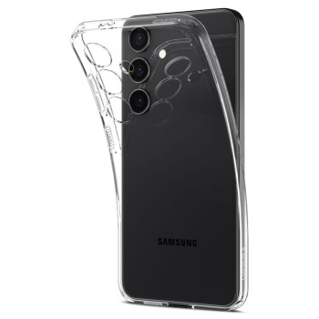 Калъф Spigen Liquid Crystal за Samsung Galaxy S24, Crystal Clear