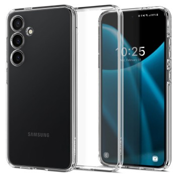 Калъф Spigen Liquid Crystal за Samsung Galaxy S24, Crystal Clear