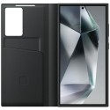 Калъф Samsung Smart View Wallet Case, За Galaxy S24 Ultra, Black