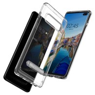 Spigen Ultra Hybrid хибриден кейс с най-висока степен на защита за Samsung Galaxy S10+ Plus, Crystal Clear