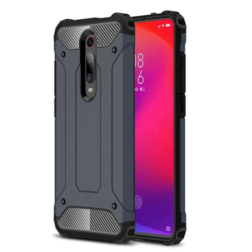 Калъф Hybrid Armor Case заXiaomi Mi 9T Pro / Mi 9T blue