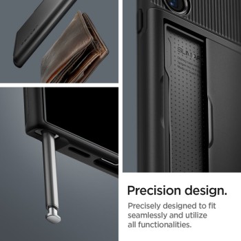 Калъф Spigen Slim Armor CS за Samsung Galaxy S24 Ultra, Black