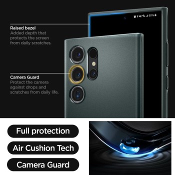 Калъф Spigen Thin Fit За Samsung Galaxy S24 Ultra, Abyss Green