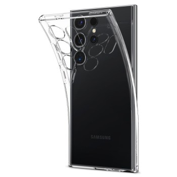 Калъф Spigen Liquid Crystal за Samsung Galaxy S24 Ultra, Crystal Clear