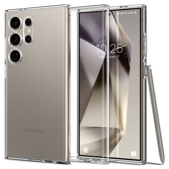 Калъф Spigen Liquid Crystal за Samsung Galaxy S24 Ultra, Crystal Clear