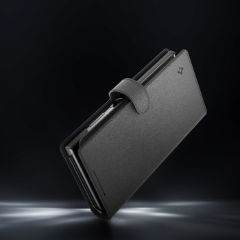 Калъф Spigen Wallet ”S” Plus За Samsung Galaxy S24 Ultra, Black