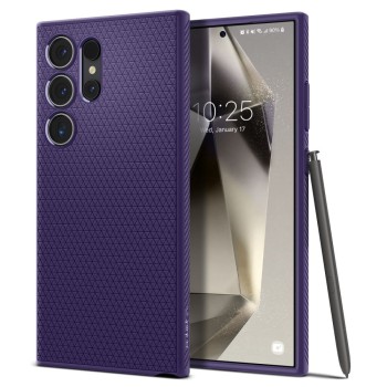 Калъф Spigen Liquid Air за Samsung Galaxy S24 Ultra, Deep Purple