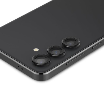 Стъклен Протектор за камера Spigen Optik.TR ”Ez Fit” 2-Pack за Samsung Galaxy S23 / S23+ Plus / S24, Black
