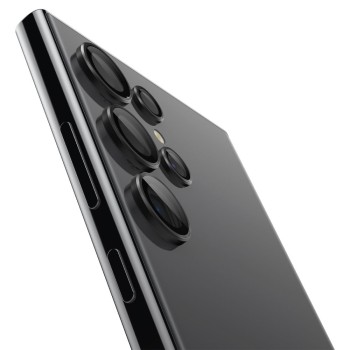 Стъклен Протектор за камера Spigen Optik.TR ”Ez Fit” 2-Pack за Samsung Galaxy S24 Ultra, Black