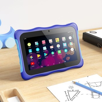 Таблет Hoco A9 Kids, 7" 1GB, 8GB, Wi-Fi, Blue