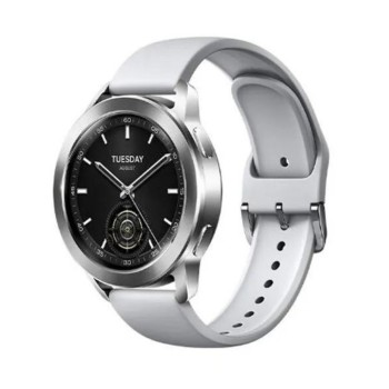 Смарт Часовник Smartwatch Xiaomi Watch S3, Amoled, BHR7873GL, Silver Gray